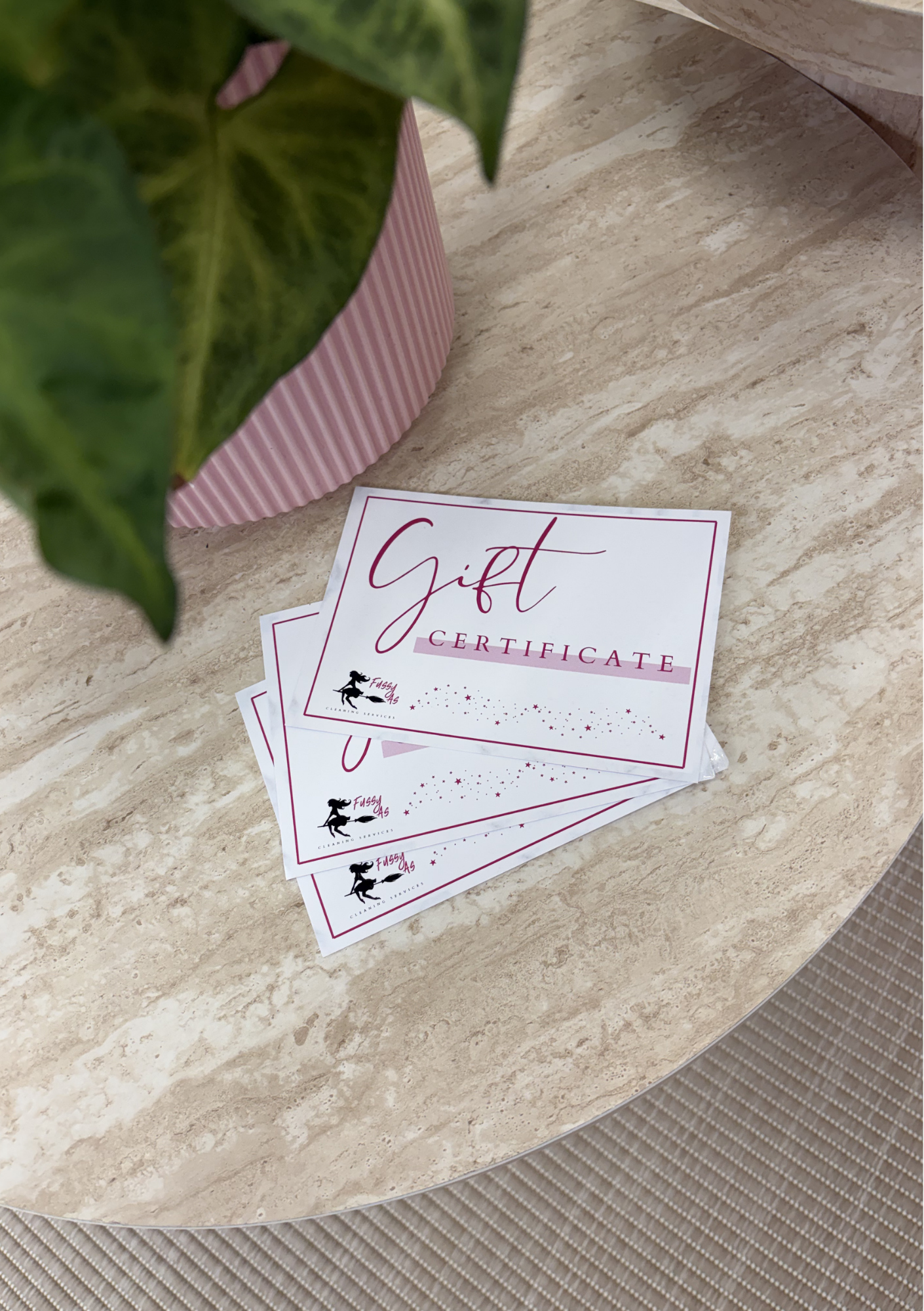 Fussy As Cleaning Services gift certificate